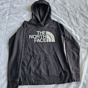 The North Face Black & White Pullover Hoodie Long Sleeve Shirt Women's Medium